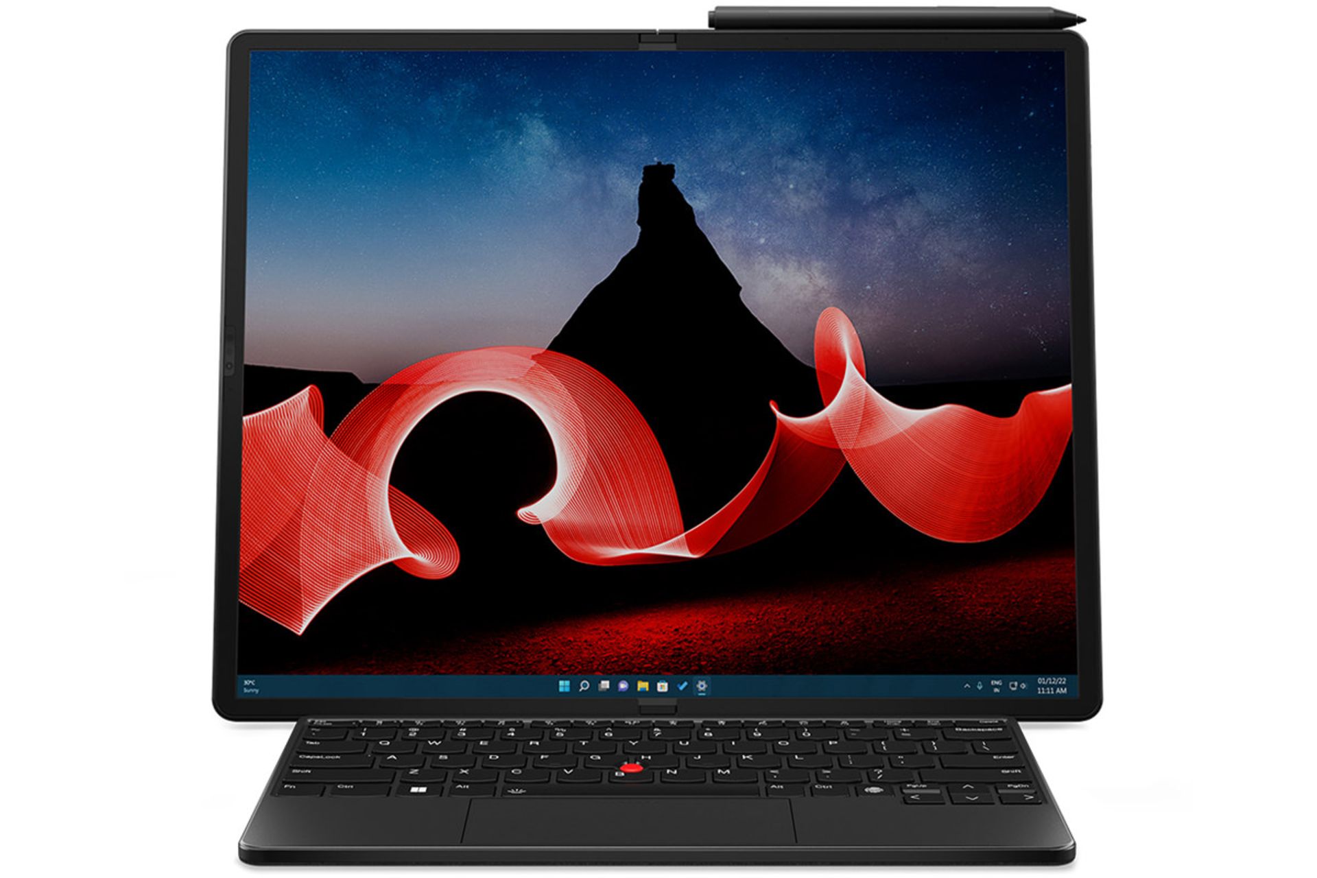 لپ تاپ تاشدنی لنوو Lenovo Thinkpad X1 Fold 16 با کیبورد و قلم