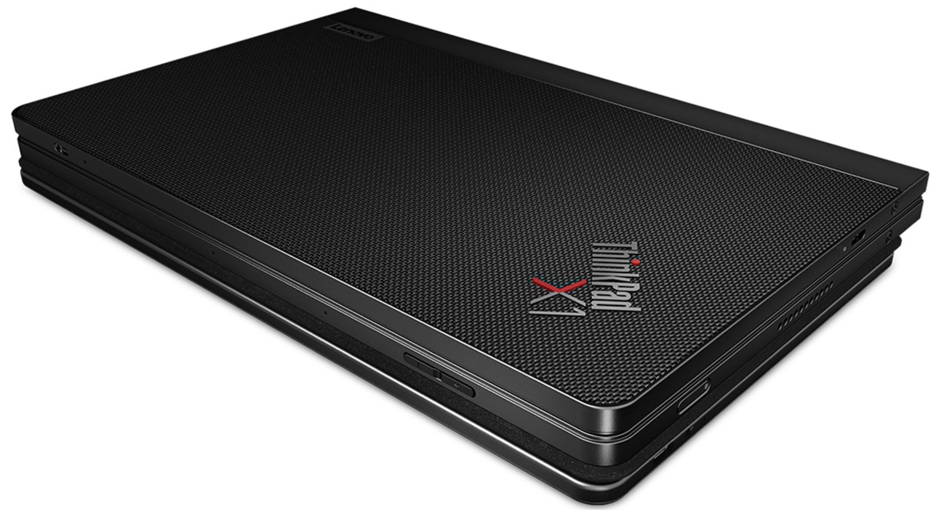 نیم رخ لپ تاپ تاشدنی لنوو Lenovo Thinkpad X1 Fold 16 ضخامت