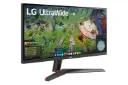 نمای نیم رخ جلو و سمت چپ مانیتور ال جی 29 اینچ مدل 29WP60G 