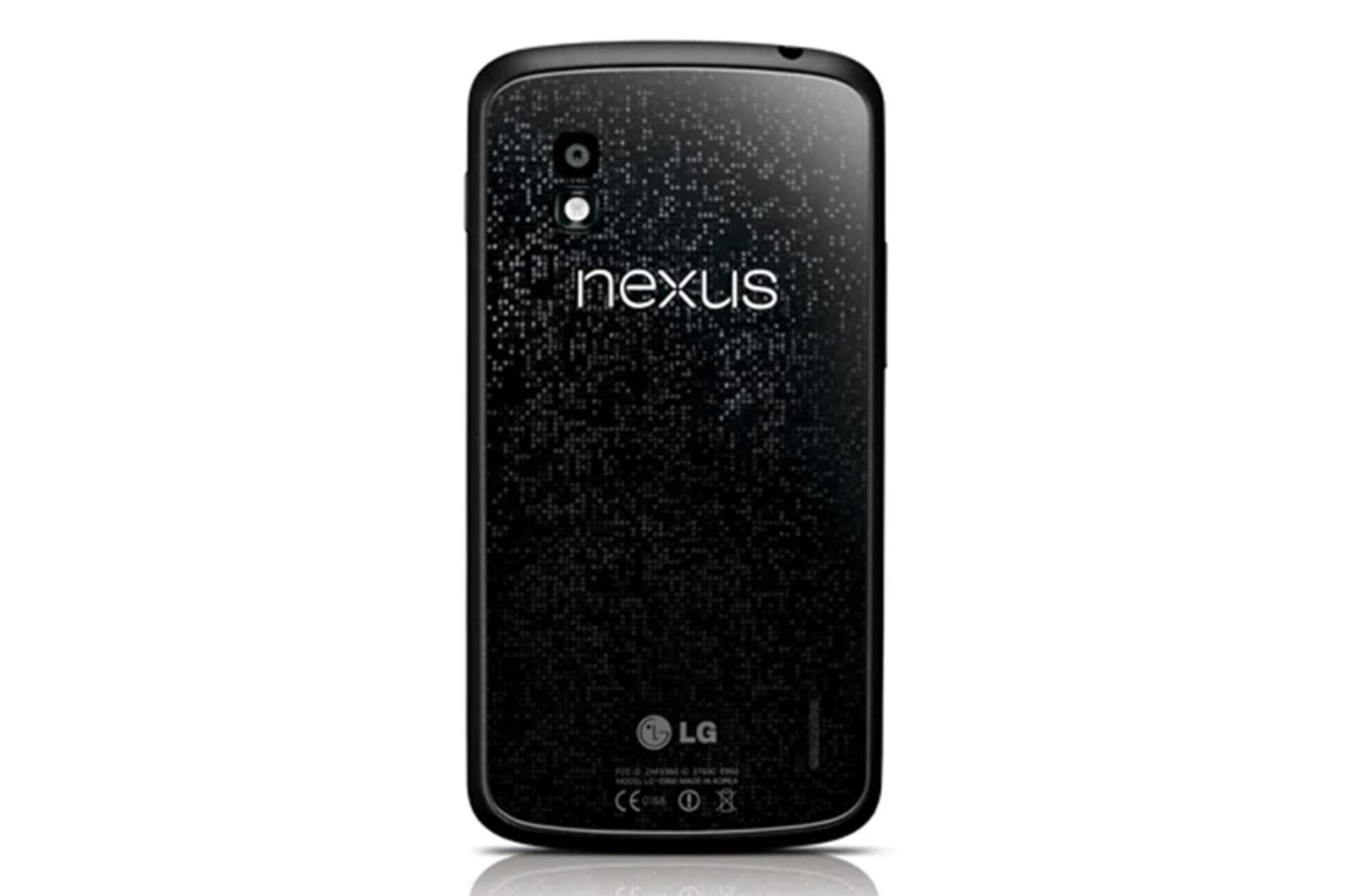 نمای پشت گوشی ال جی نکسوس 4 E960