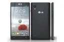 نمای پشت و جلو گوشی ال جی اپتیموس L9 P760 رنگ مشکی