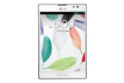 گوشی ال جی اپتیموس VU II F200 رنگ سفید از نمای جلو