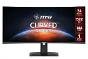 نمای روبروی مانیتور ام اس آی 34 اینچ مدل Optix MAG343CQR