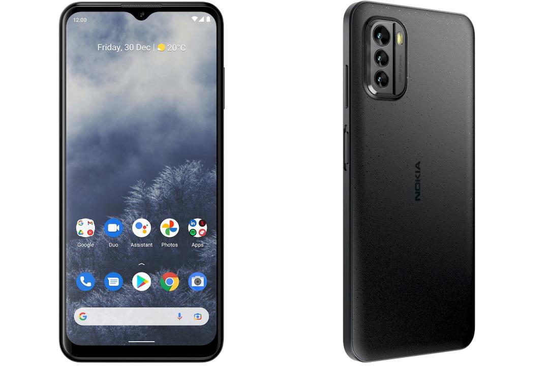 مدل مشکی گوشی نوکیا Nokia G60 نمایشگر و پنل پشتی