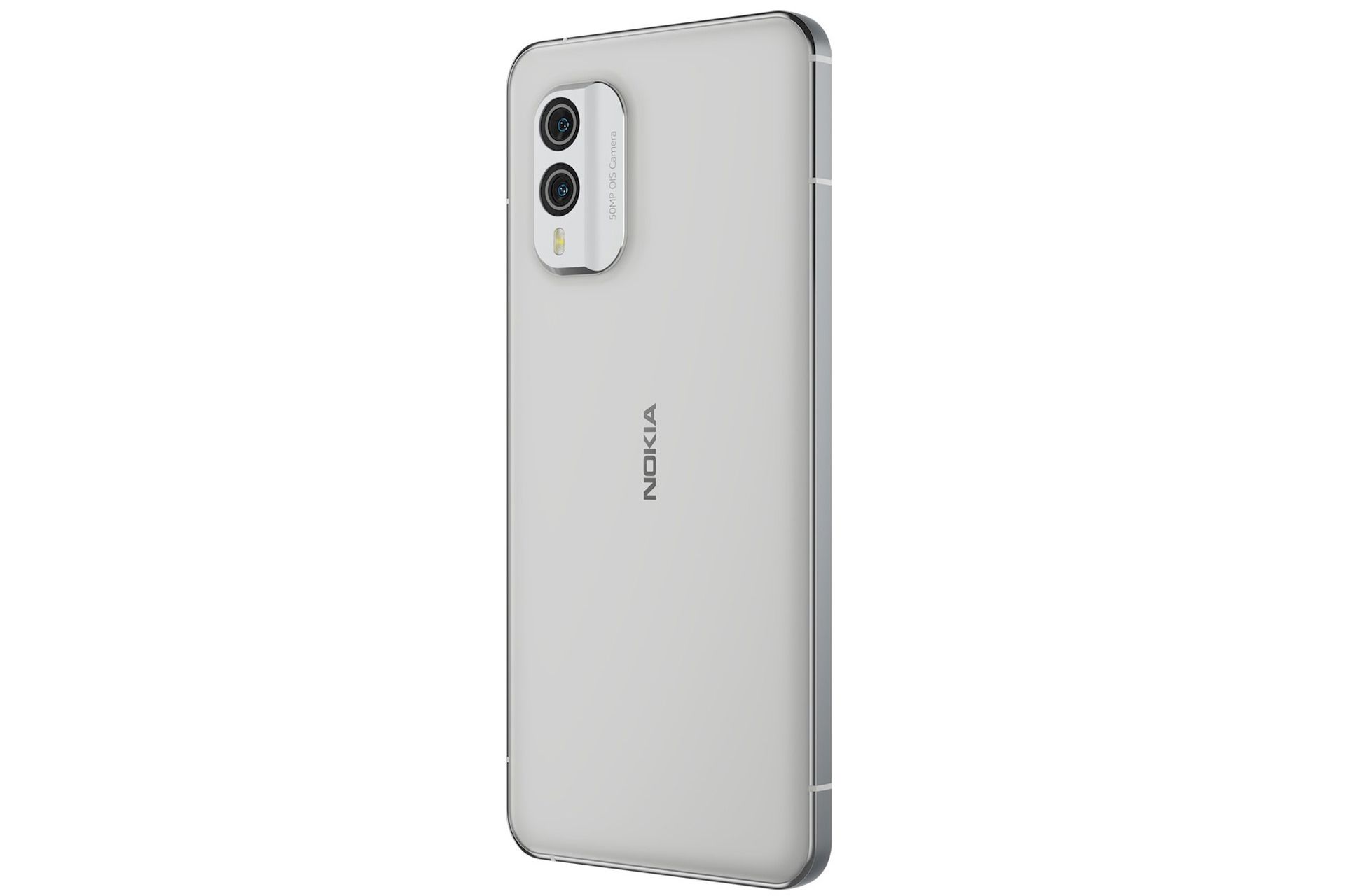 نمای پشت گوشی نوکیا Nokia X30 مدل سفید