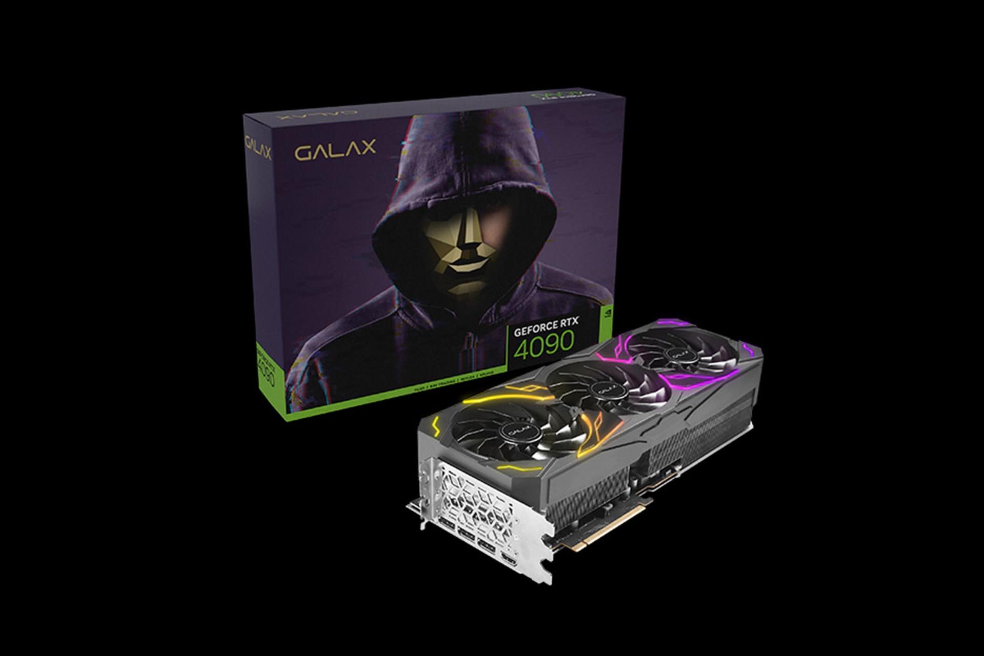 کارت گرافیک سفارشی RTX 4090 انویدیا Galax با جعبه