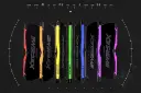 نمای رنگهای رم او سی پی سی X3 RGB ظرفیت 32 گیگابایت (2x16) از نوع DDR4-3600