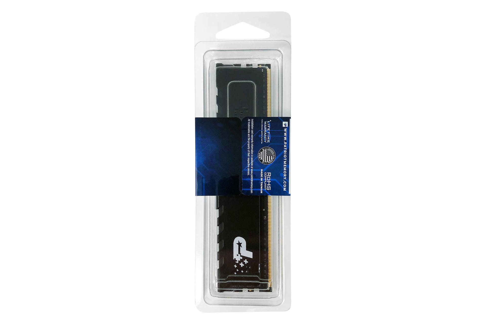 نمای جعبه رم پاتریوت Signature Premium ظرفیت 16 گیگابایت از نوع DDR4-2666