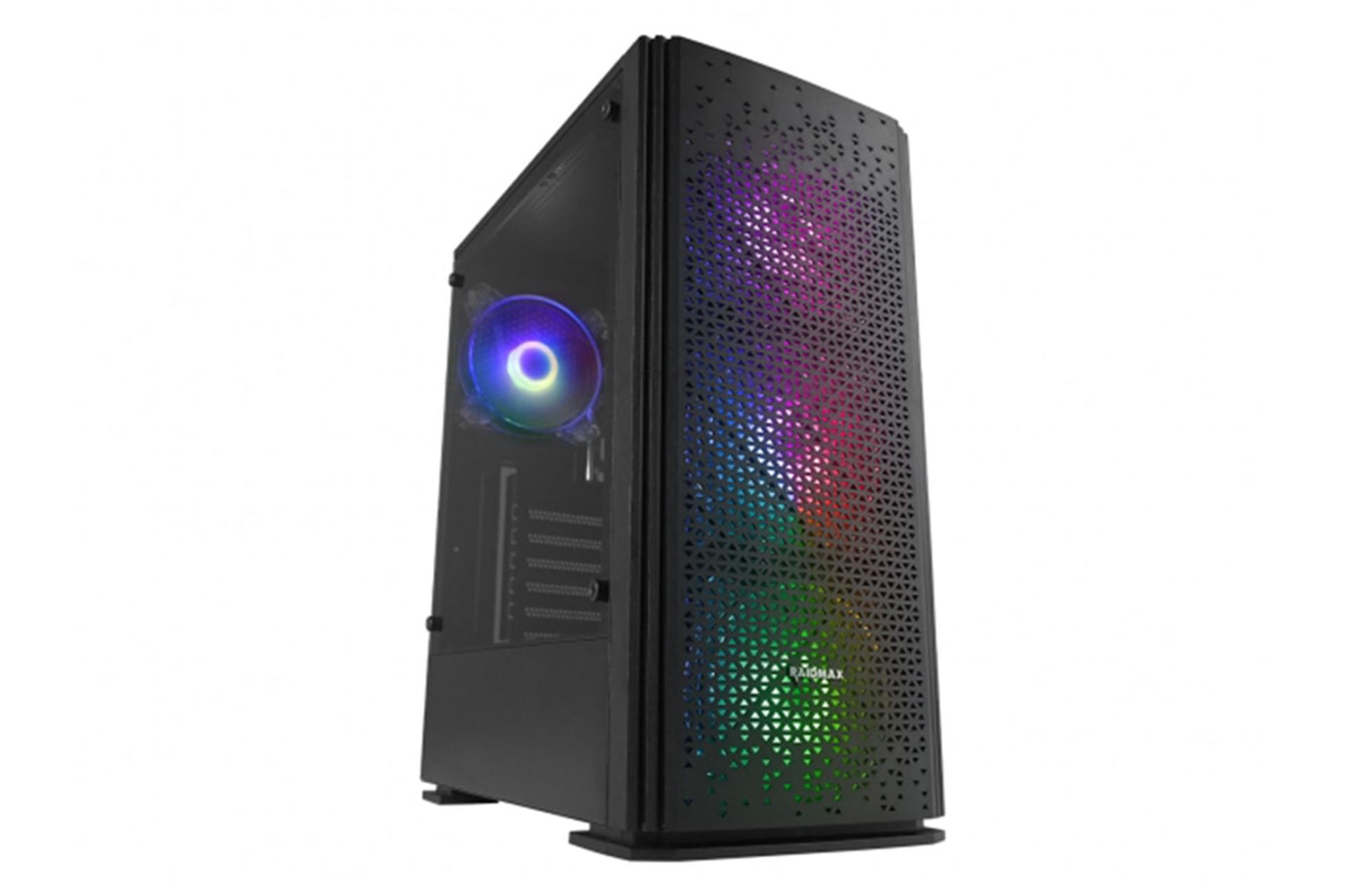 نمای نیم رخ جلو و سمت چپ کیس کامپیوتر ریدمکس H702