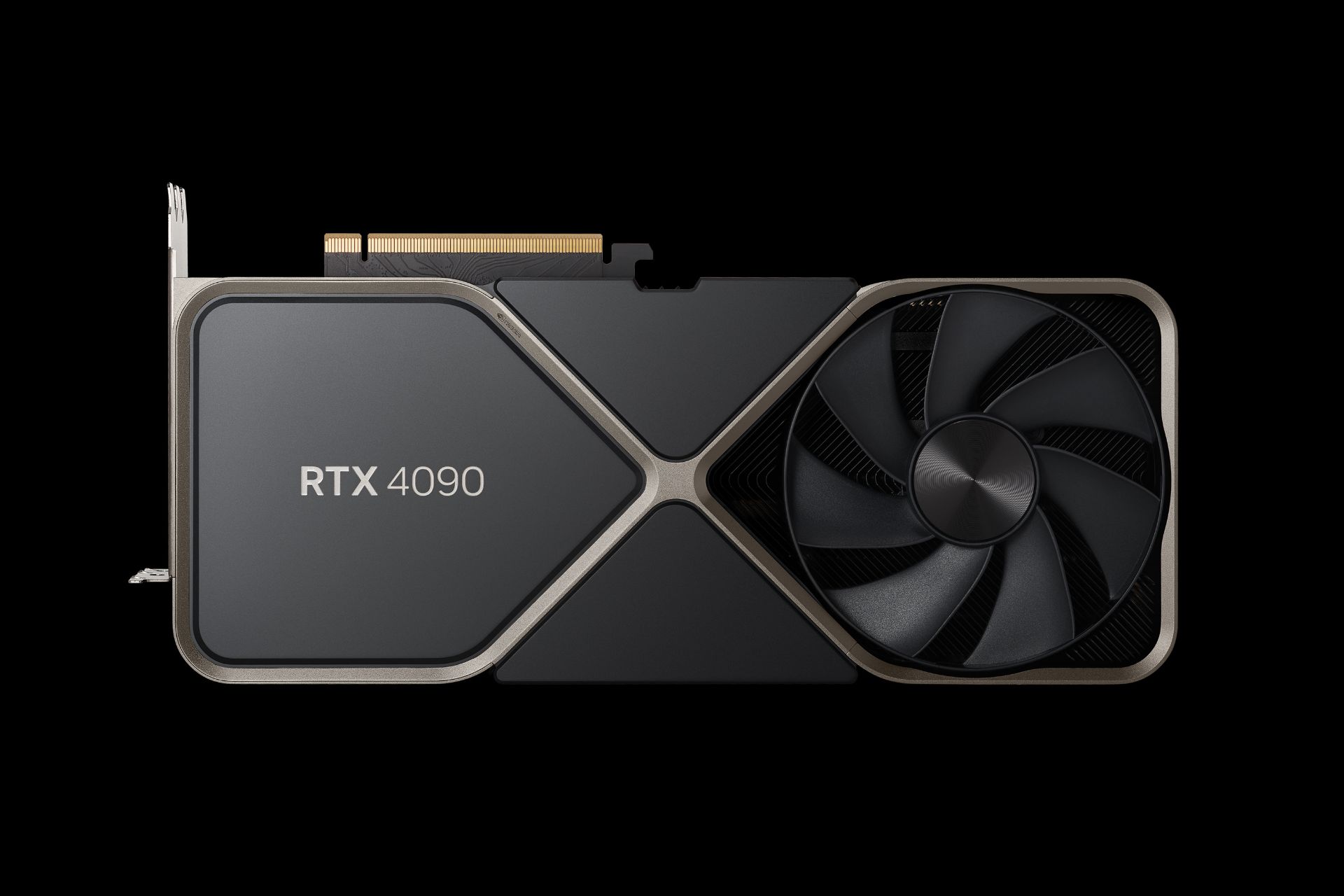 کارت گرافیک RTX 4090 Founders Edition از رو به رو