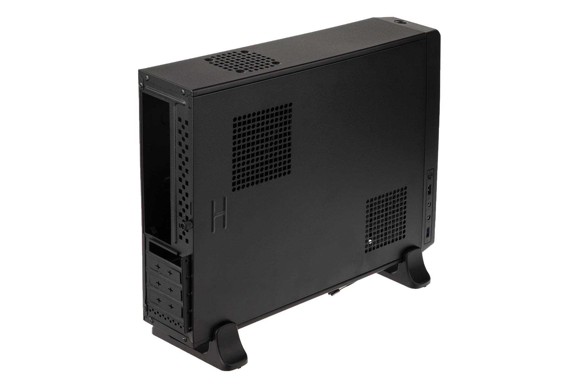 نمای نیم رخ عقب و سمت چپ کیس کامپیوتر سادیتا SC-OS02MSlim