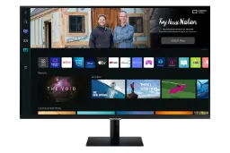 نمای روبروی مانیتور سامسونگ 32 اینچ مدل LS32BM500