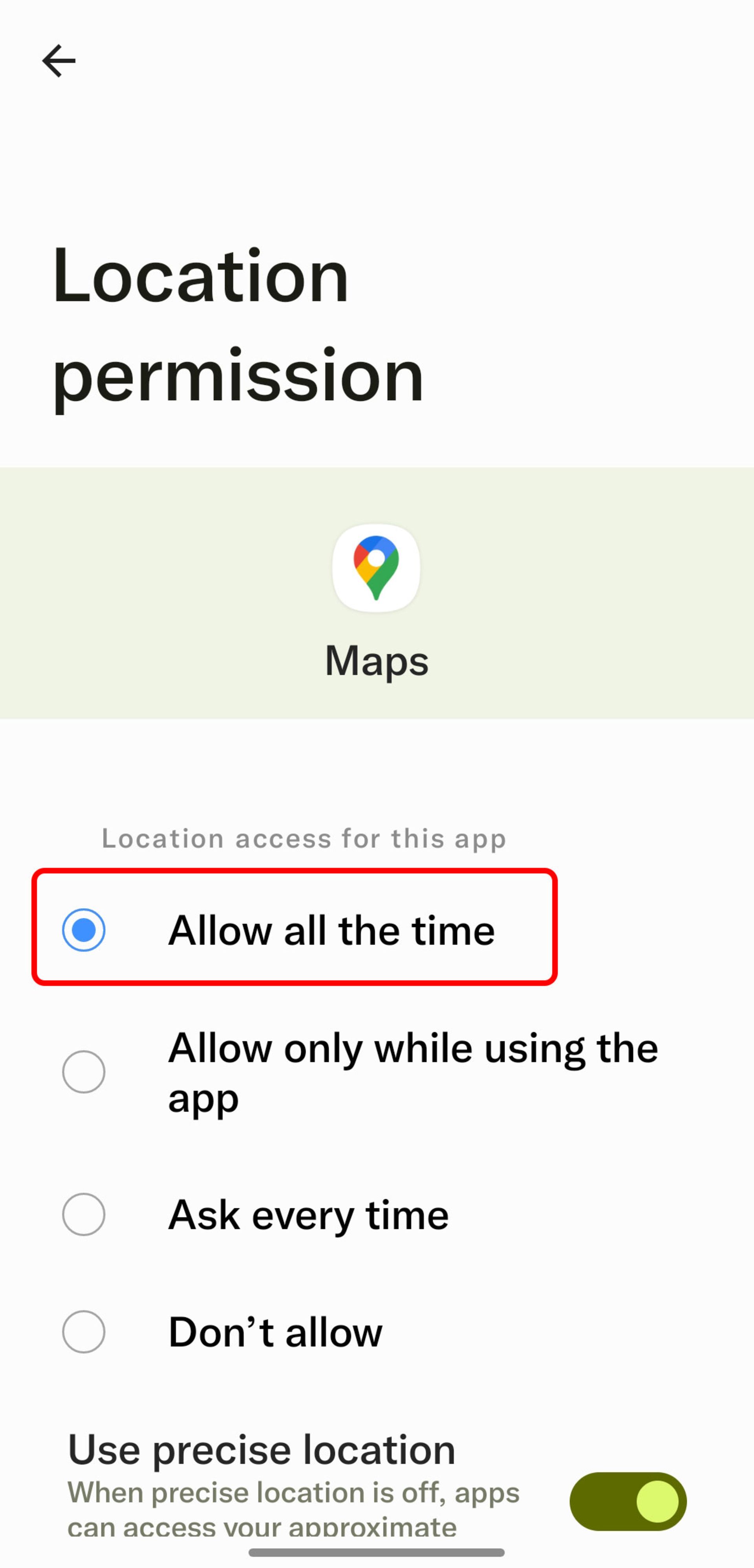 لایو لوکیشن گوگل مپس