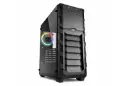 نمای نیم رخ جلو و سمت چپ کیس کامپیوتر شارکن Skiller SGC1 RGB