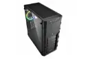 نمای نیم رخ جلو، بالا و سمت چپ کیس کامپیوتر شارکن Skiller SGC1 RGB