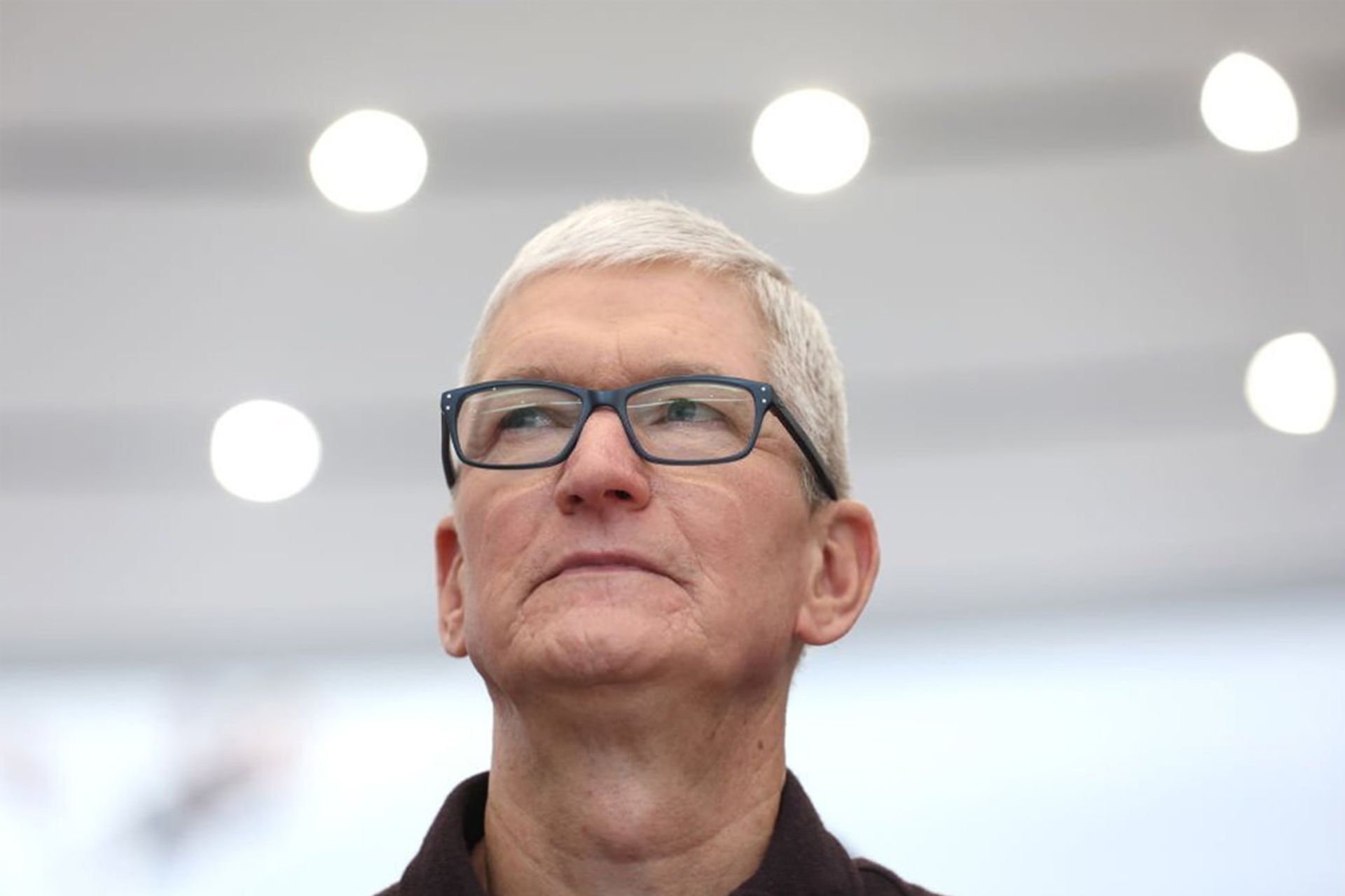 چهره تیم کوک مدیرعامل اپل Tim Cook Apple از نمای نزدیک