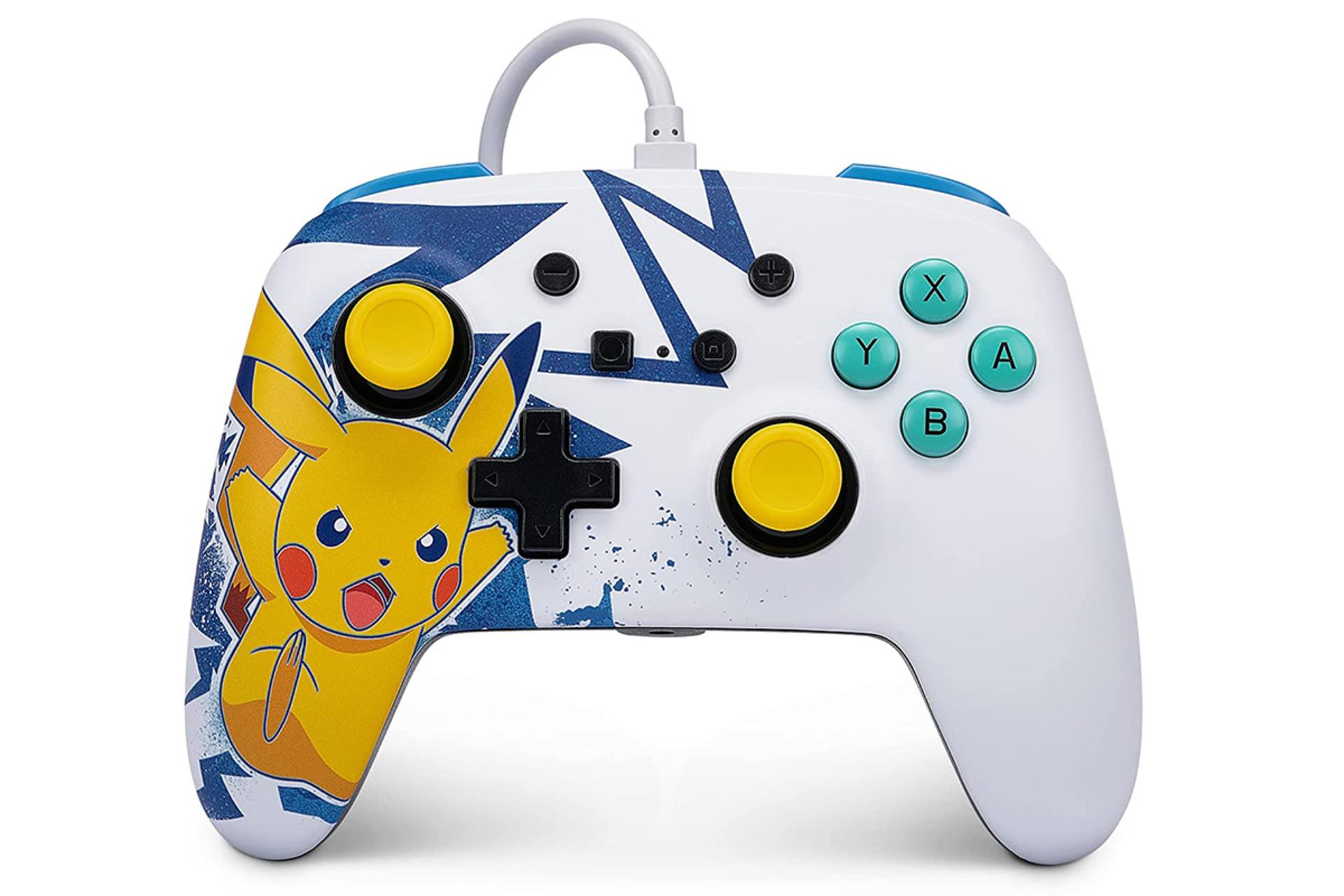 کنترلر پاور ای PowerA Enhanced Wired Controller Nintendo Switch طرح پیکاچو