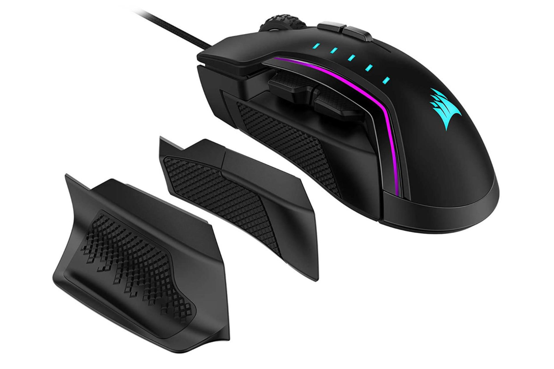 تعویض گریپ ماوس کورسیر GLAIVE RGB PRO
