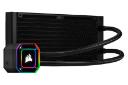 رادیاتور خنک کننده مایع کورسیر H100i ELITE CAPELLIX با نورپردازی در پمپ