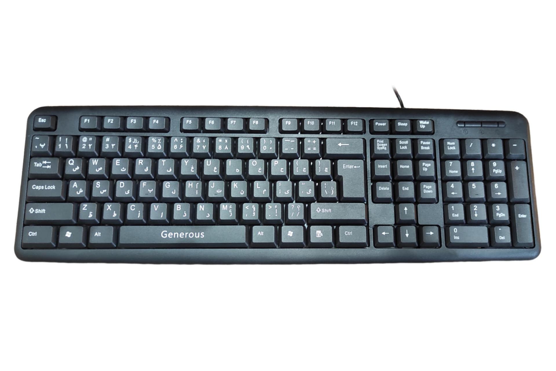 کیبورد جنروس K133