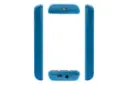 نمای جانبی گوشی موبایل کاجیتل KGTEL N110 آبی