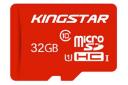 کارت حافظه کینگ استار microSDHC با ظرفیت 32 گیگابایت کلاس 10 قرمز