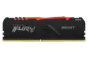 رم کینگستون Kingston FURY Beast RGB 16GB DDR4-3200 CL16