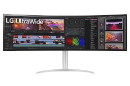 مانیتور ال جی 49 اینچ مدل LG 49WQ95C نمای جلو