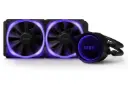 نورپردازی خنک کننده مایع ان زی ایکس تی Kraken X53 RGB در حالت روشن