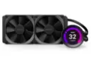نمای روبرو خنک کننده مایع ان زی ایکس تی Kraken Z53 RGB