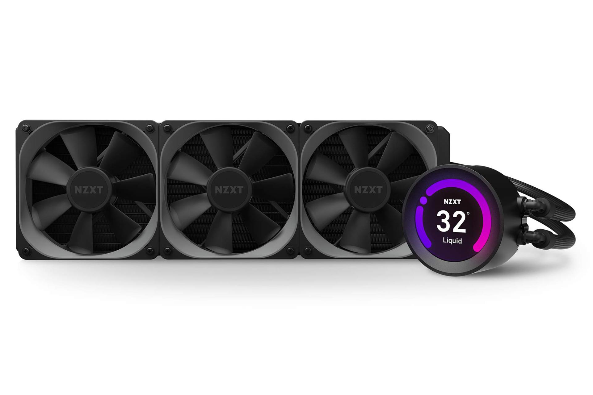 نورپردازی پمپ خنک کننده مایع ان زی ایکس تی Kraken Z73 RGB