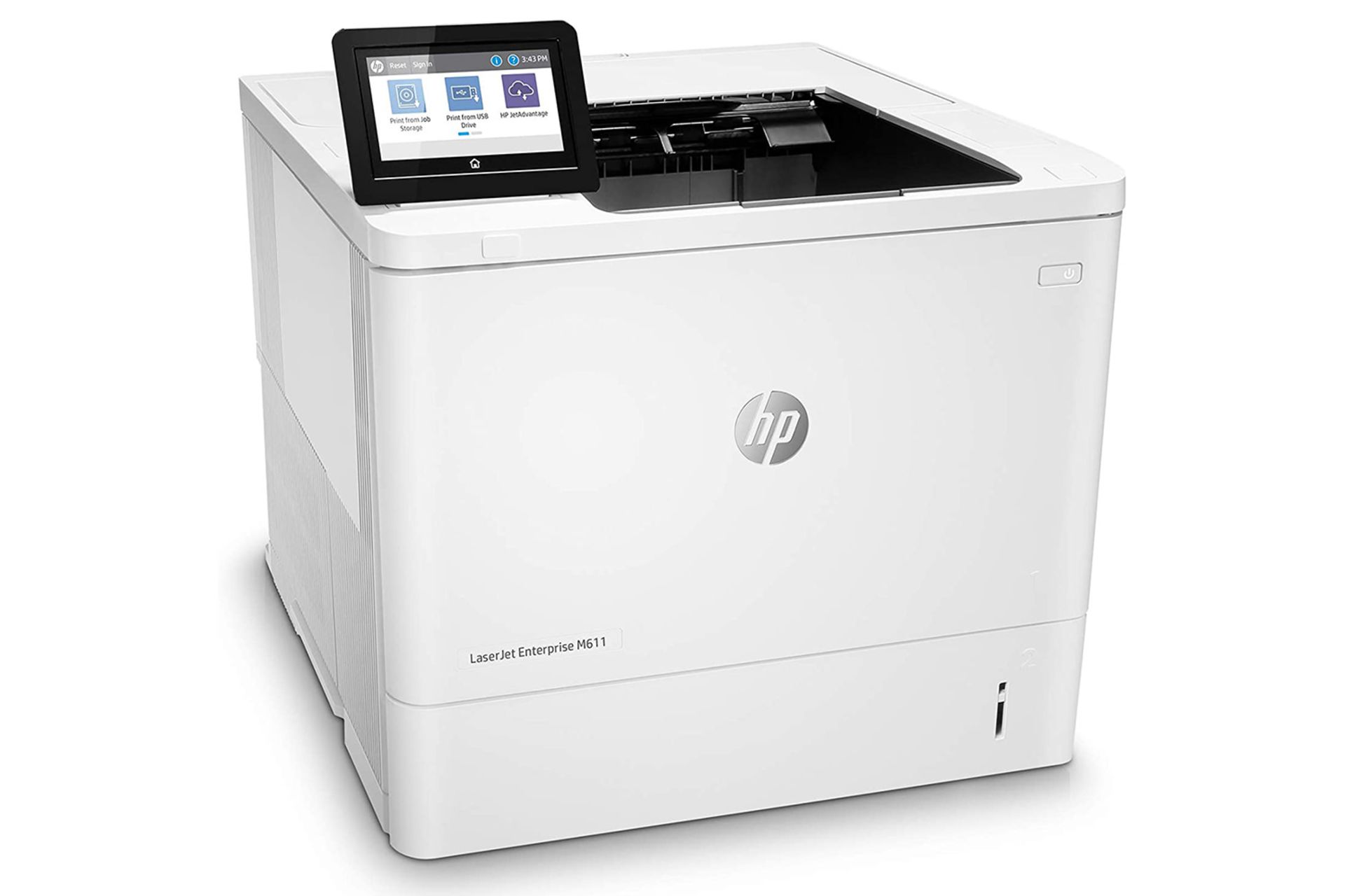 پرینتر اچ پی HP LaserJet Enterprise M611dn نمای جلو