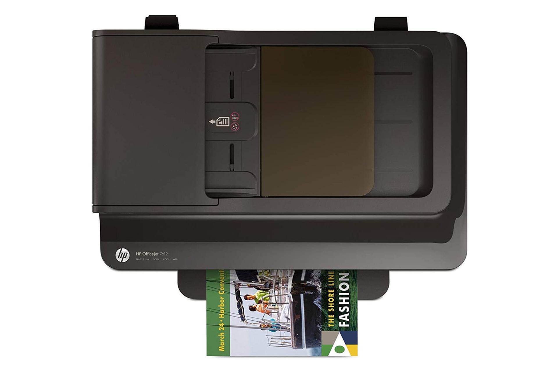 پرینتر اچ پی HP Officejet 7612 نمای بالا