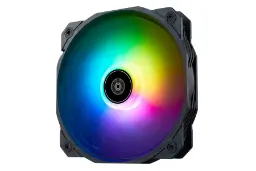 فن کیس سیلور استون Shark Force 160 ARGB در حالت روشن