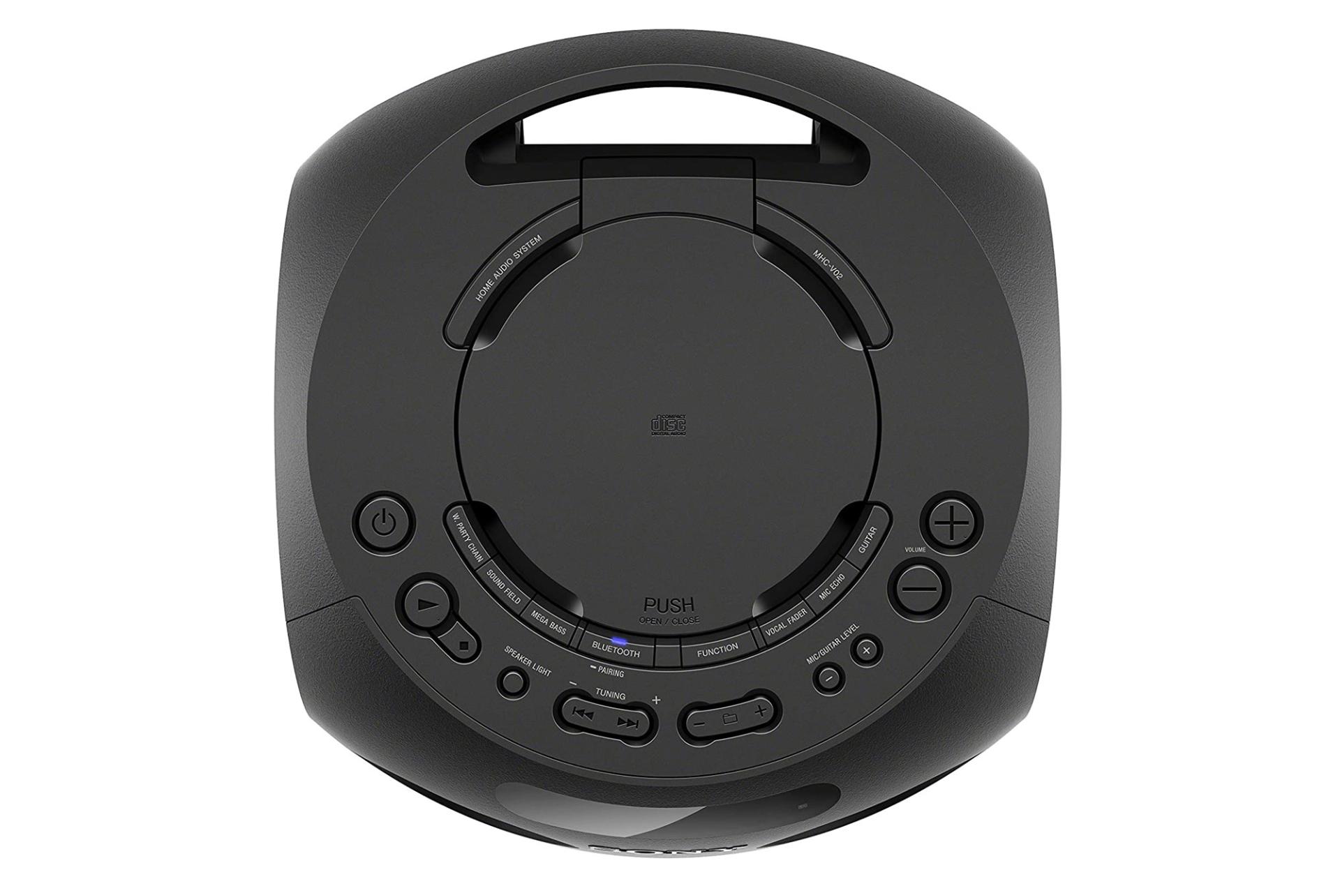 اسپیکر سونی Sony MHC-V02 نمای بالا