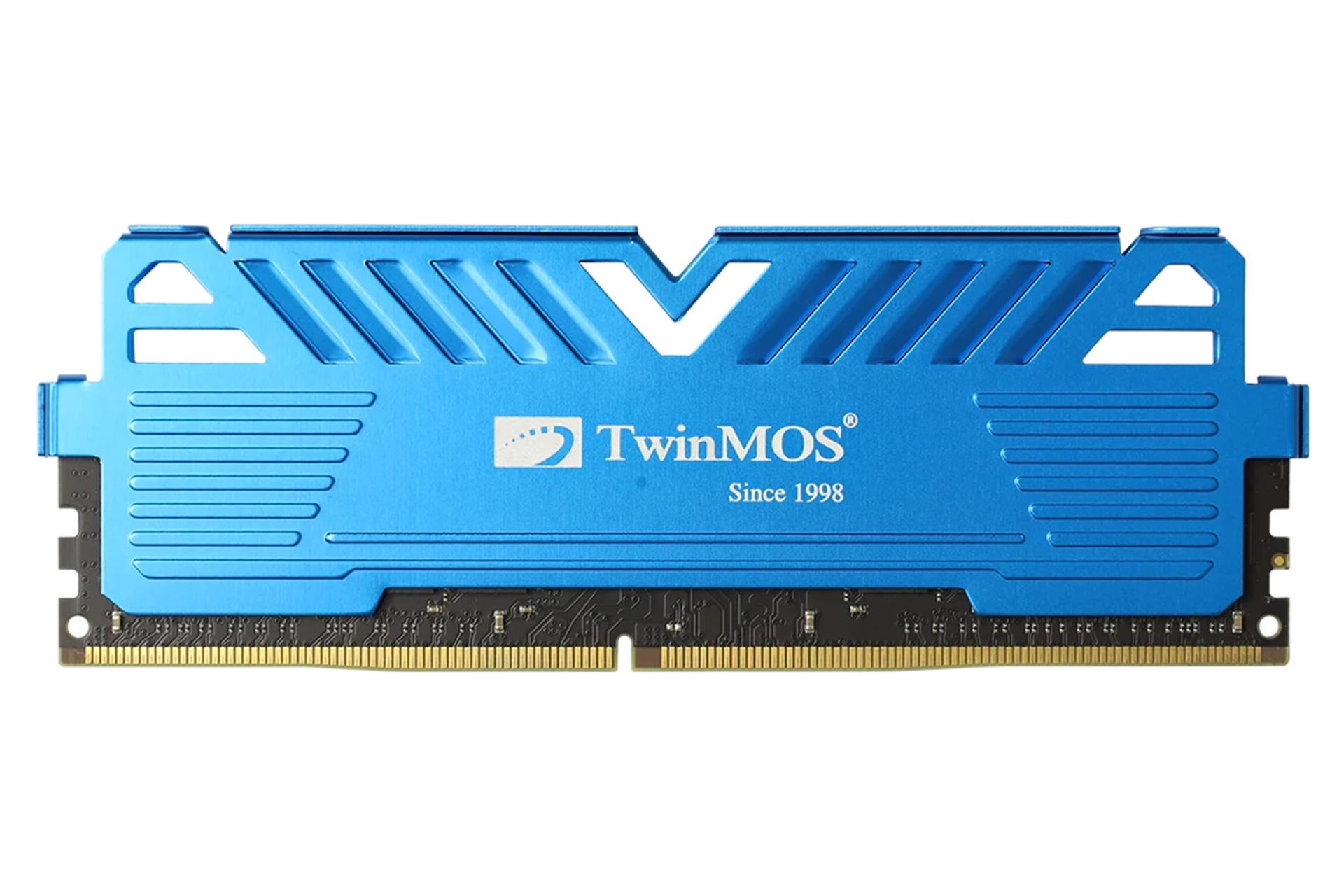 رنگ آبی رم توین موس TwinMOS TornadoX6 8GB DDR4-3200 CL22