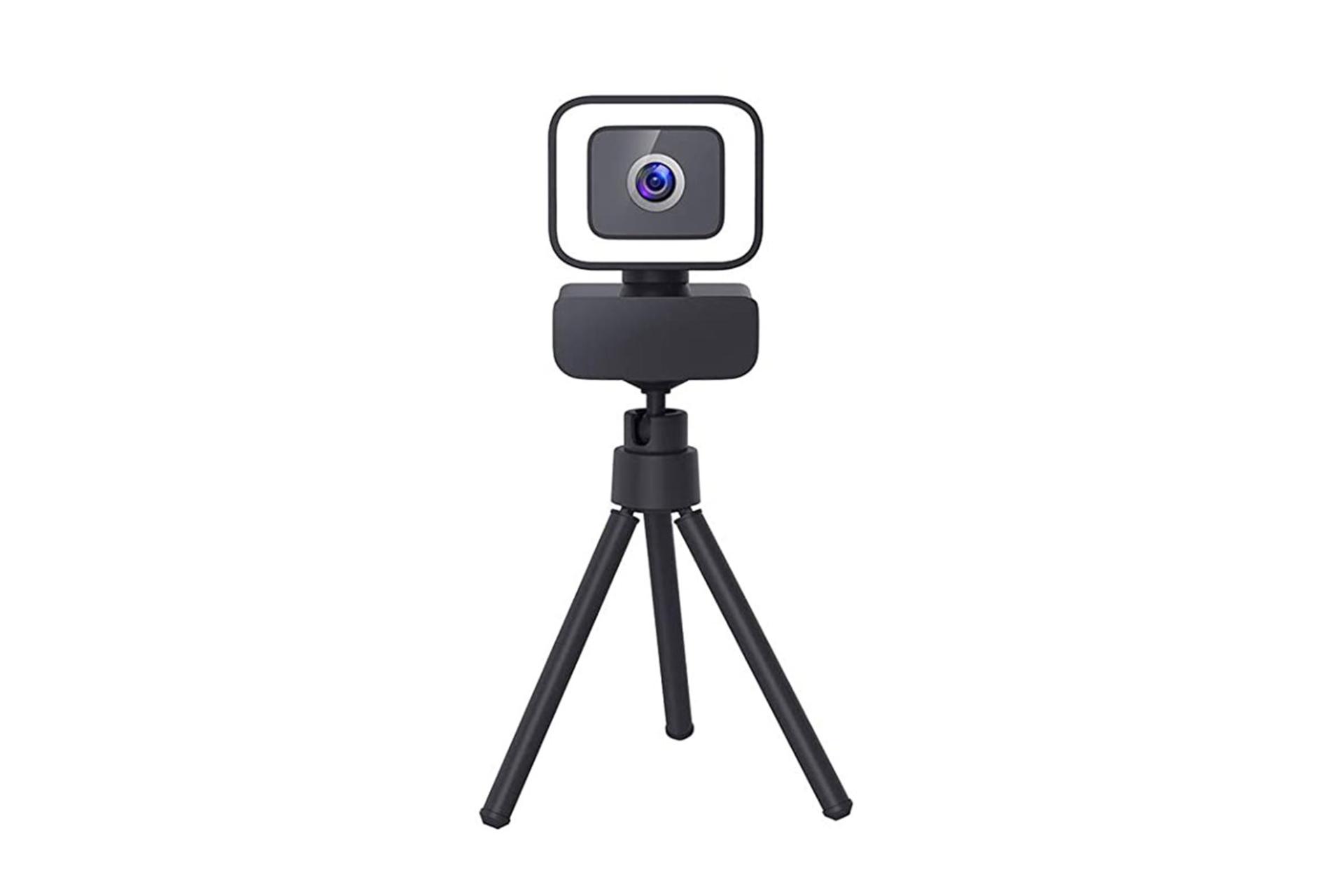 وب کم موسانت Mosonth FHD 1080P Web Camera روی سه پایه