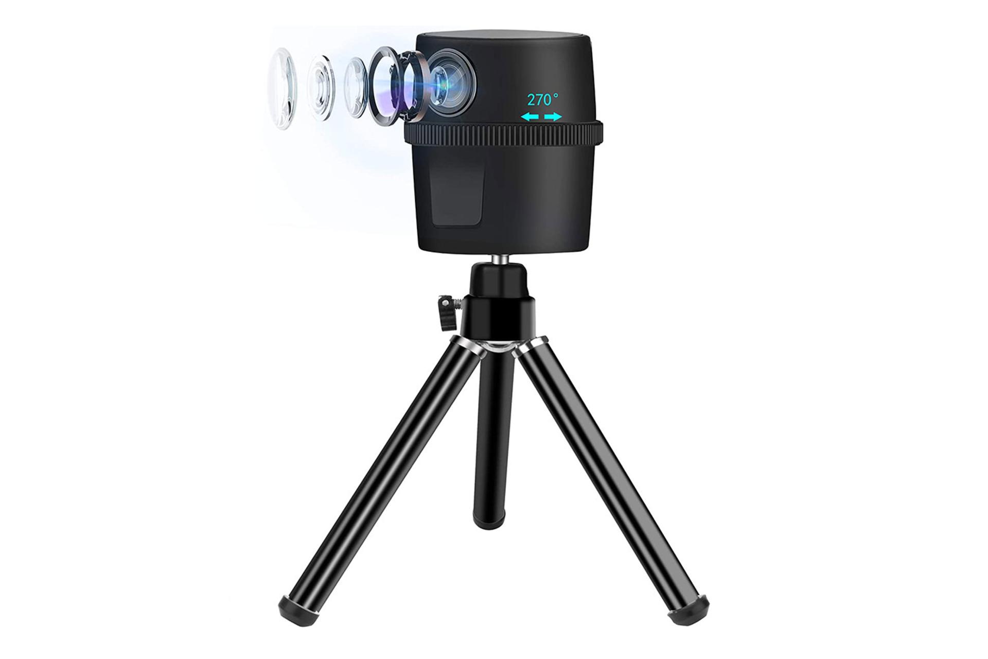 وب کم زاس لوک ZasLuke Intelligent Motion Tracking Camera به همره سه پایه