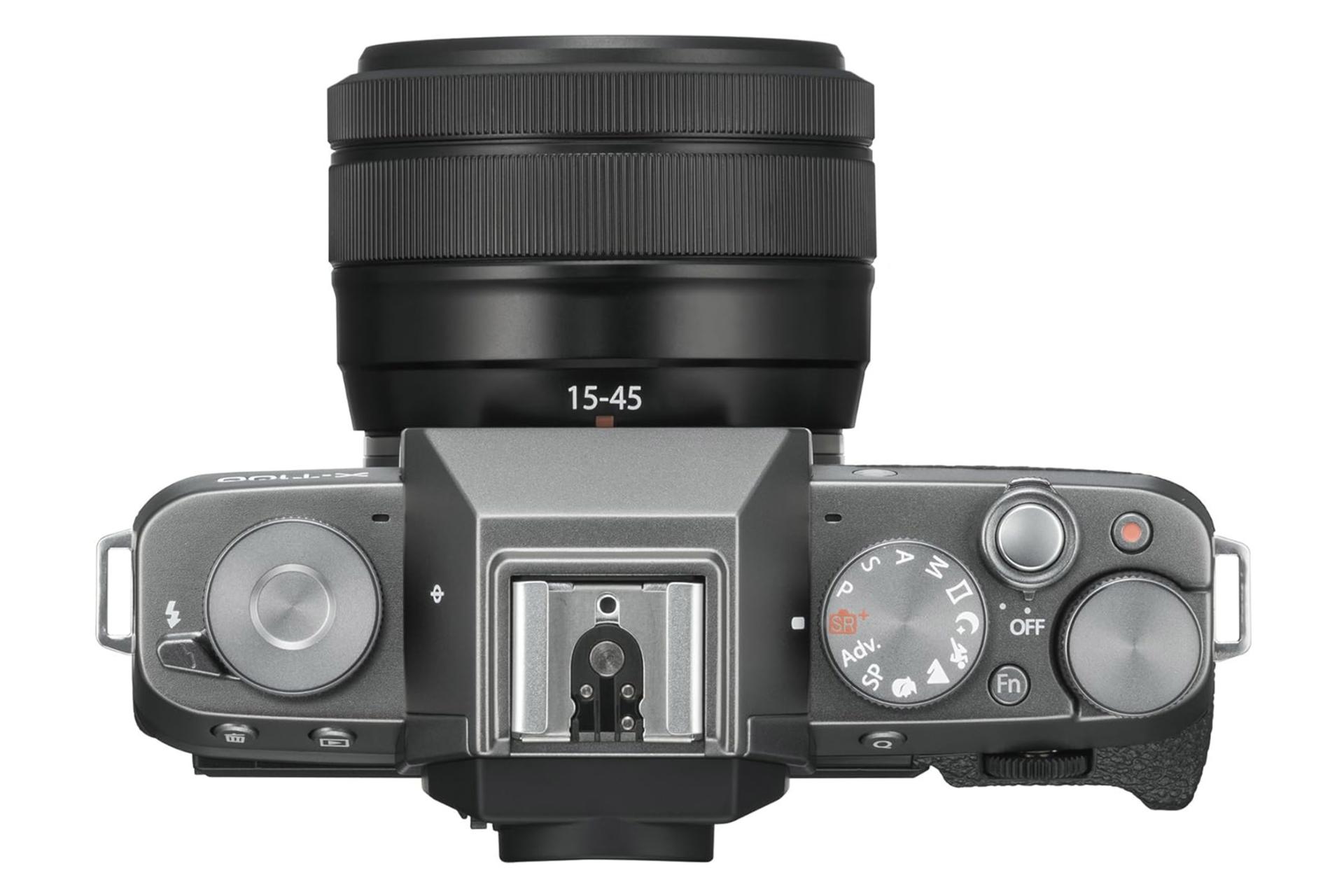 دوربین فوجی فیلم Fujifilm XT-100 نمای بالا