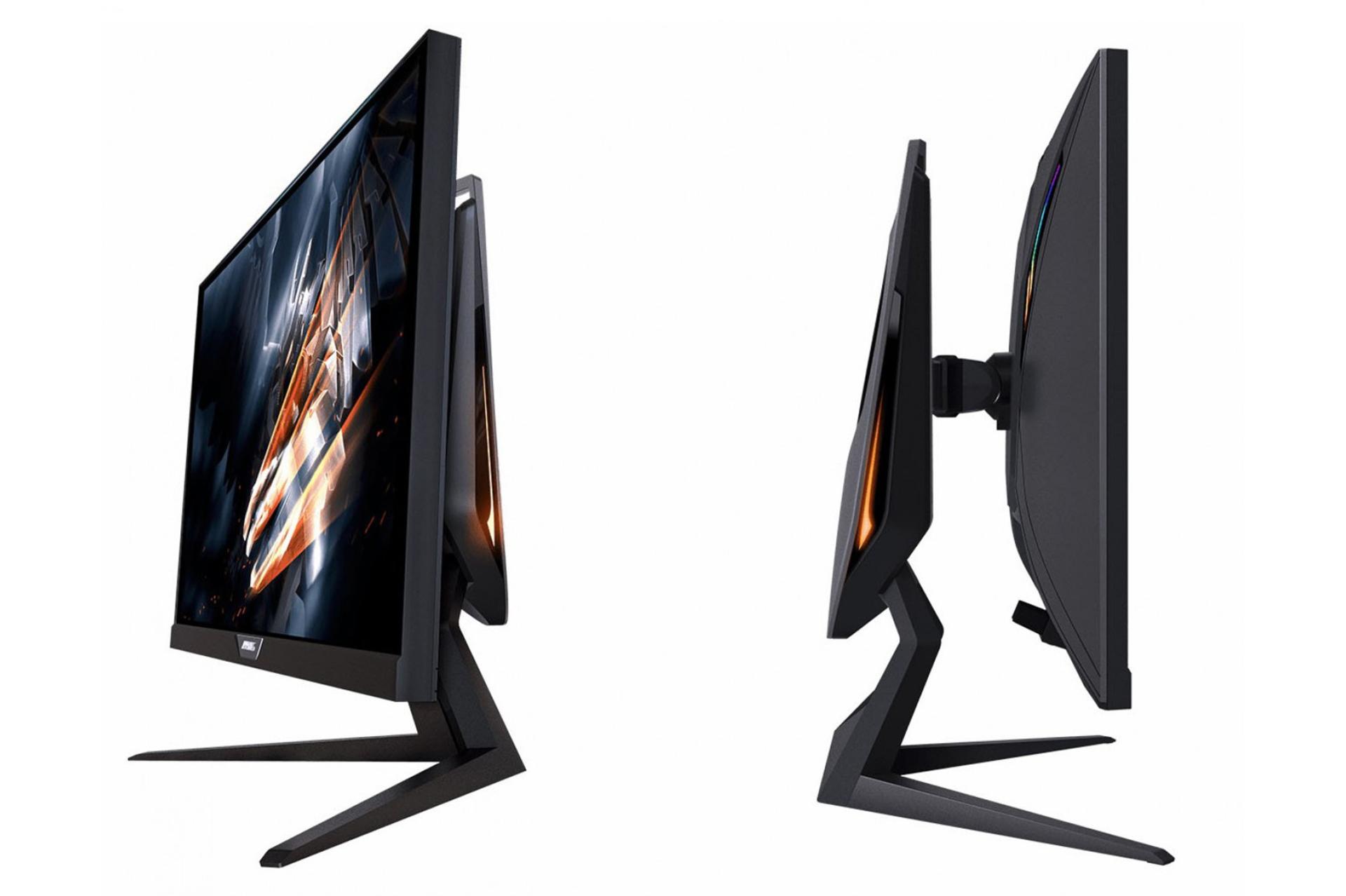 مانیتور گیگابایت 27 اینچ مدل AORUS AD27QD نمای کنار