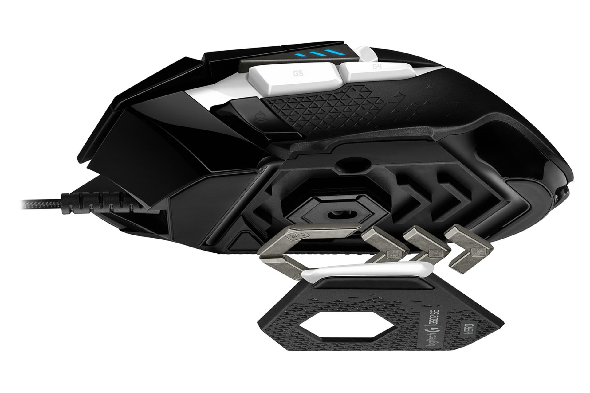 نمای کناری ماوس لاجیتک Logitech G502 SE HERO