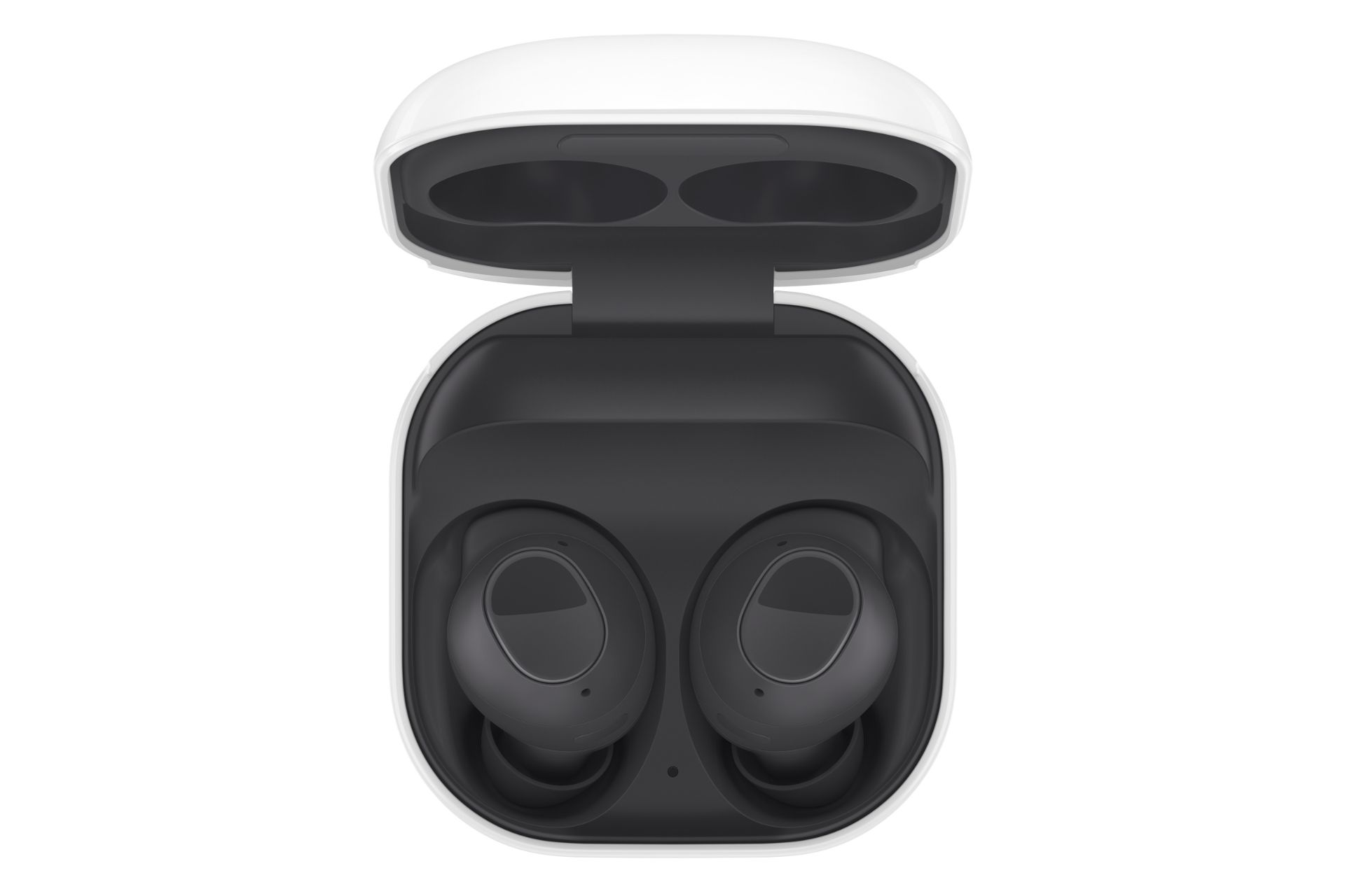 نمای بالا Samsung Galaxy Buds FE / ایرباد بی سیم سامسونگ گلکسی بادز FE خاکستری تیره