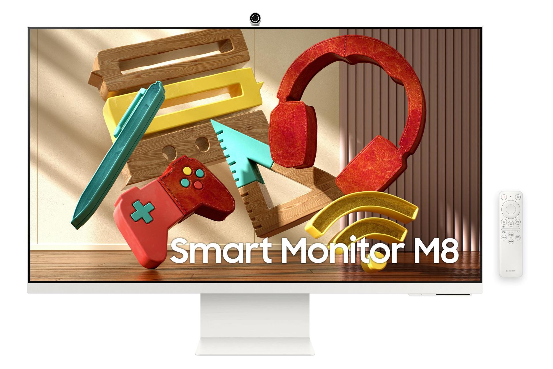 مانیتور سامسونگ 32 اینچ مدل M8 S32BM801UN نمای جلو