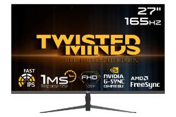 مانیتور تویستد مایندز 27 اینچ مدل TM27DFI نمای جلو