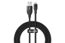 کابل شارژ USB باسئوس USB+Type-C به Lightning مدل 18w 2in1 با طول 1 متر مشکی