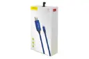 جعبه کابل شارژ USB باسئوس USB به Lightning مدل Artistic striped با طول 5 متر