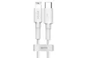 کابل شارژ USB باسئوس Type-C به Lightning مدل BMX Mini White MFi Certified با طول 1.2 متر سفید