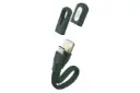 کابل شارژ USB باسئوس USB به Type-C مدل Bracelet با طول 0.22 متر مشکی
