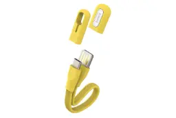 کانکتور کابل شارژ USB باسئوس USB به Type-C مدل Bracelet با طول 0.22 متر