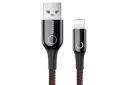 کانکتور کابل شارژ USB باسئوس USB به Lightning مدل C-Shaped Light با طول 1 متر